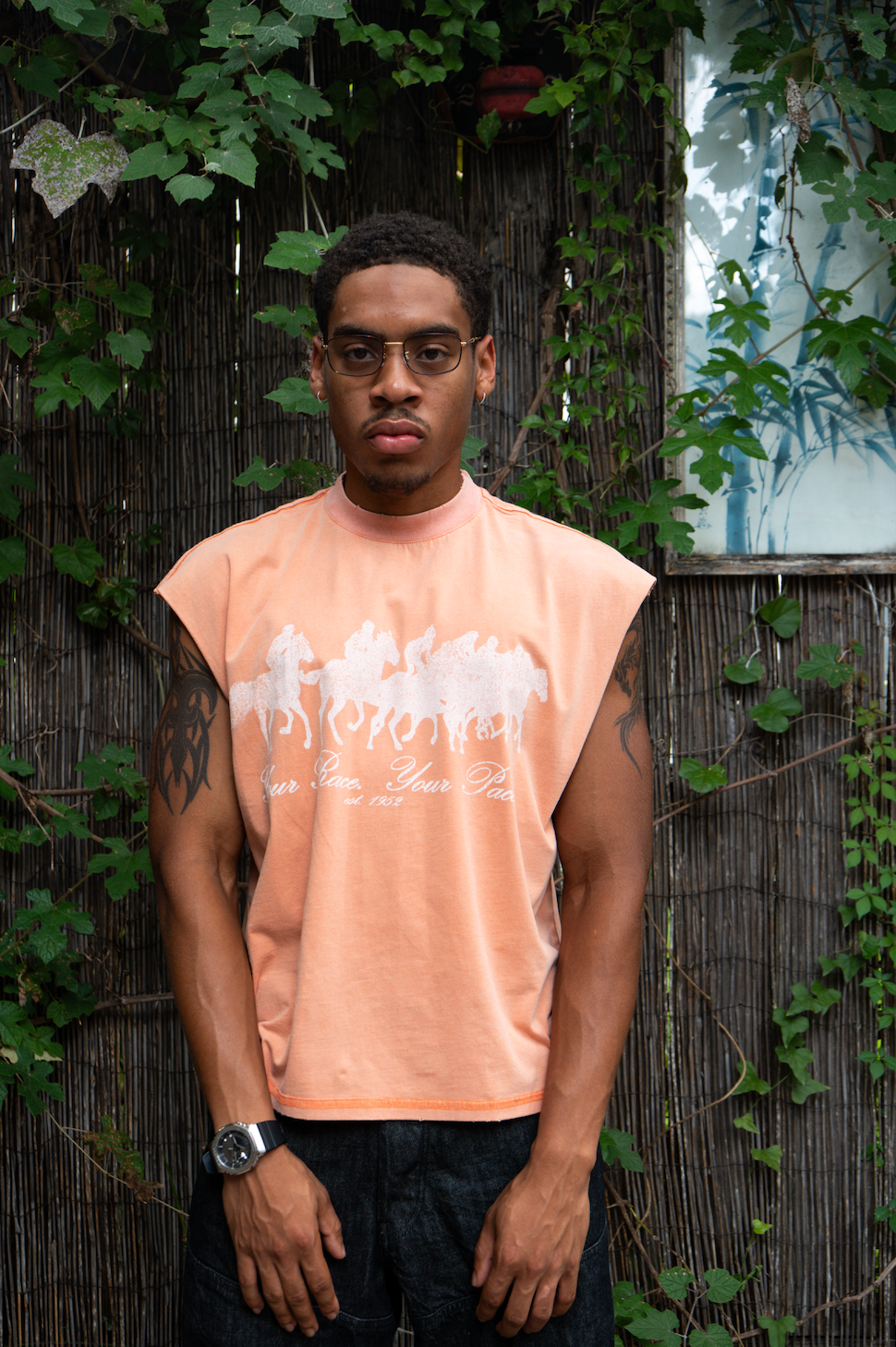 "Diligence" Cut-Off Tee