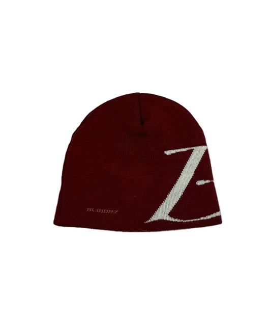 Crimson Red "Script" Toque
