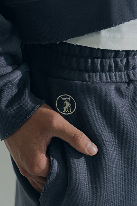 Blue "Script" Sweatpants