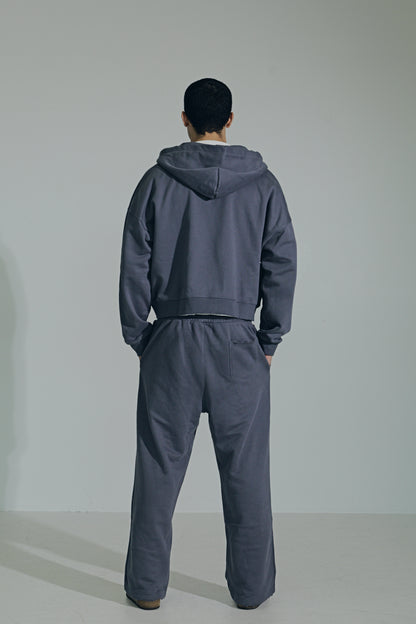 Blue "Script" Sweatpants