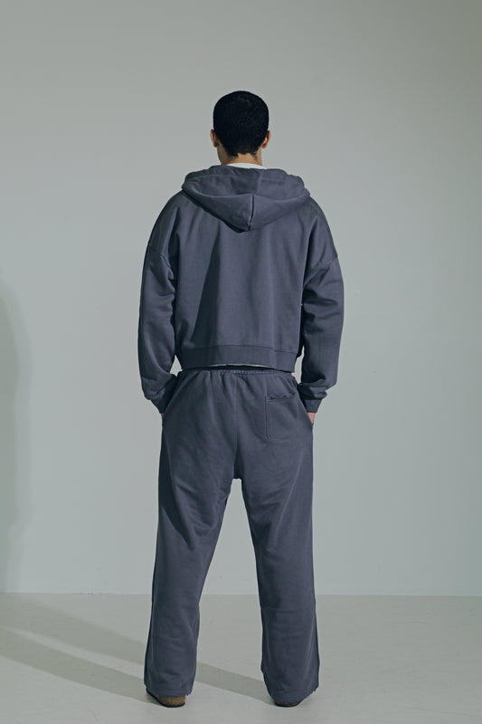 Blue "Script" Sweatpants