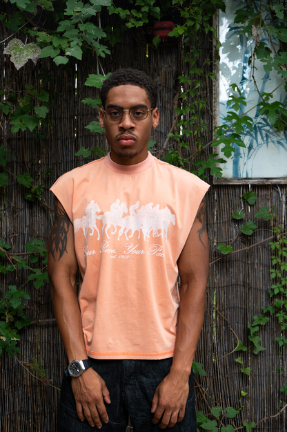"Diligence" Cut-Off Tee